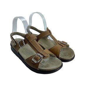 SAS Brown Leather Sandals